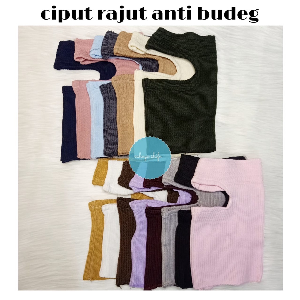 PROMO ciput anti budeg rajut dalaman kerudung murah