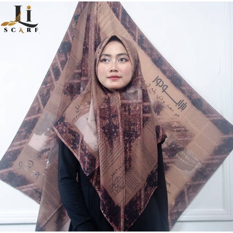 JILBAB KORAN ARAB ORIGINAL LI SCARF