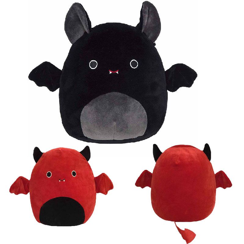 Halloween Devil Boneka Kelelawar Lucu Mainan Mewah Mainan Lembut Hadiah Mainan Ulang Tahun Halloween