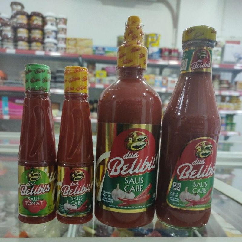 

Dua Belibis Saus Cabe (135ml, 340ml dan 535 ml) dan Tomat 135ml