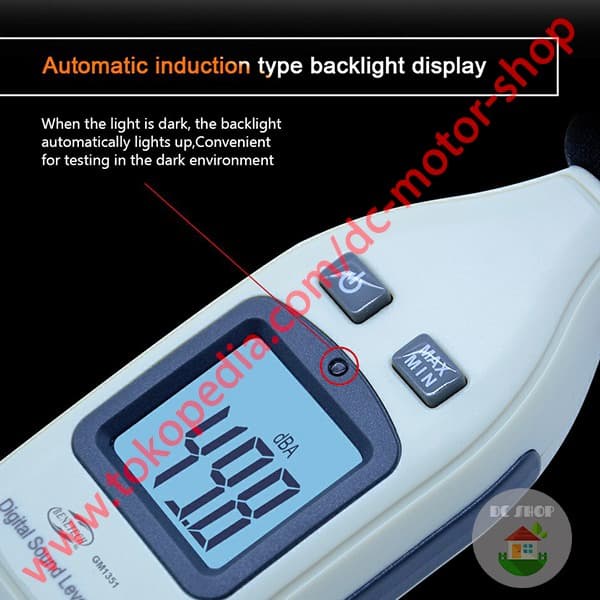 B2B3012 Lcd Sound Level Meter Noise Test Tester Digital Db Decibel New Gm1531 - Gm1531 S54D01