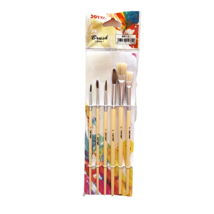 

KUAS JOYKO BRUSH BR-1 1 SET ISI 6 PCS