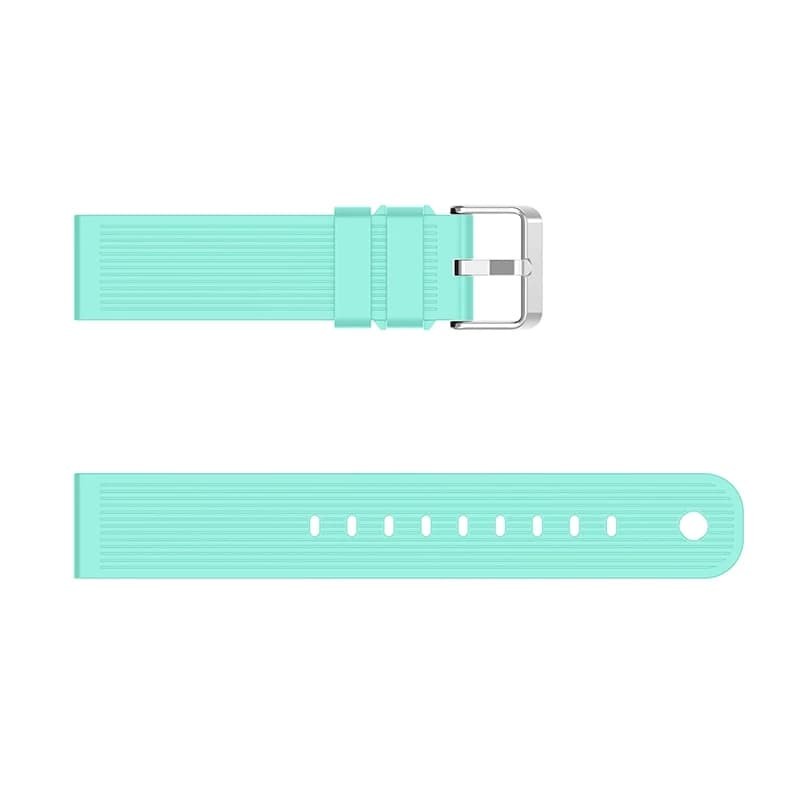 STRAP  TALI JAM TANGAN - RUBBER SILICONE STYLE VERTICAL - FOR TICWATCH E / PRO WATCH