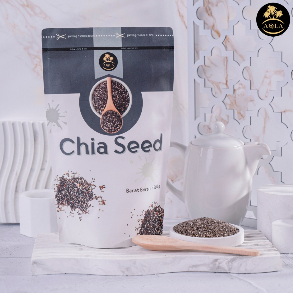 Chia seed organic Grade A Premium quality cia seed biji chia selasih chia sead untuk diet