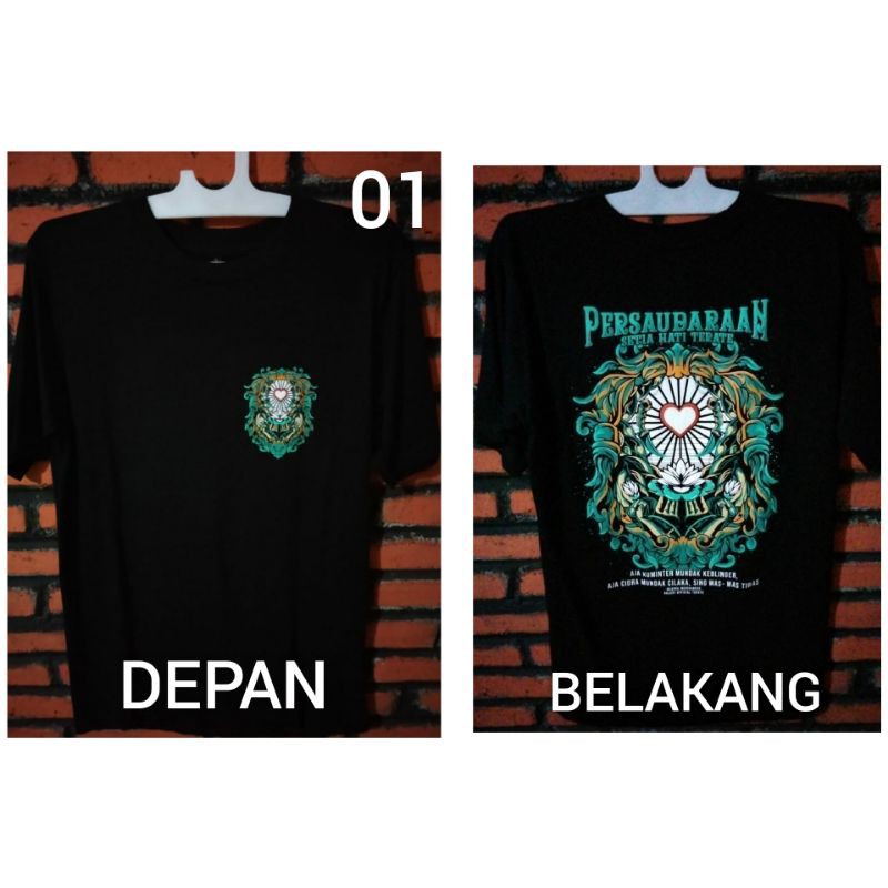 Kaos PSHT Sablon Plastisol