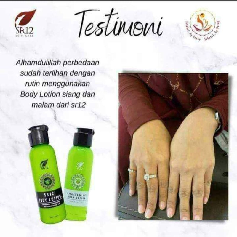 Lightening Body Lotion with SPF 30+++ / Pelindung Tubuh Matahari / Pemutih Badan