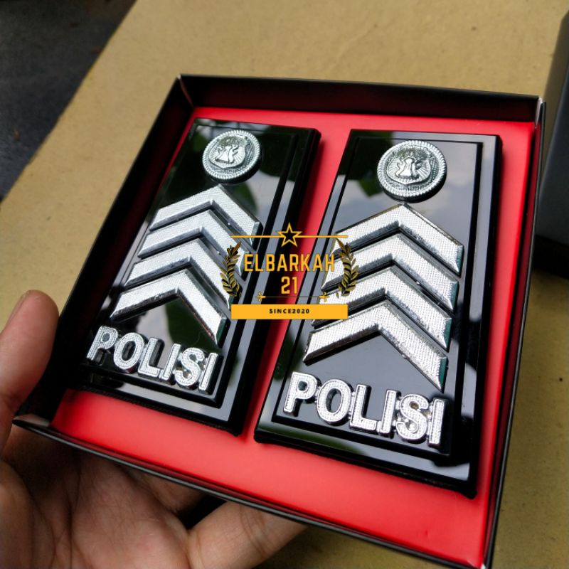 pangkat bripka pdh ful akrilik SUPER PREMIUM