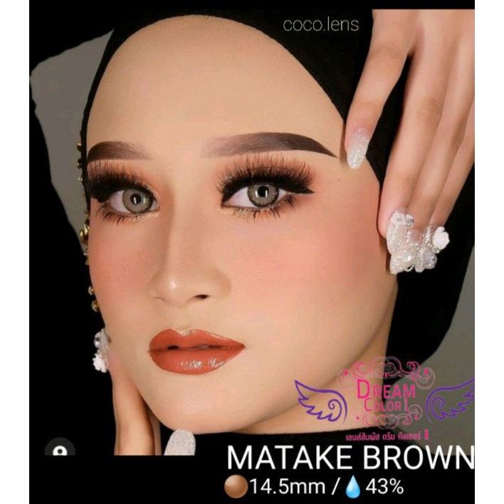 SOFTLENS MATAKE GREY GRAY ABU DREAMCOLOR NORMAL MINUS SOFT LENS MURAH