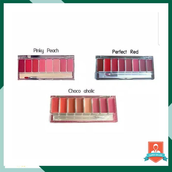 WARDAH LIP PALETTE 8IN1 / LIP PALLETE WARDAH