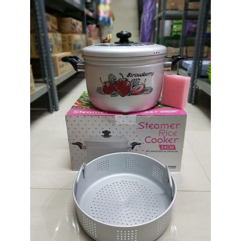 PANCI STEAMER MASPION / PANCI PANCA GUNA / PANCI KUKUSAN TUTUP KACA