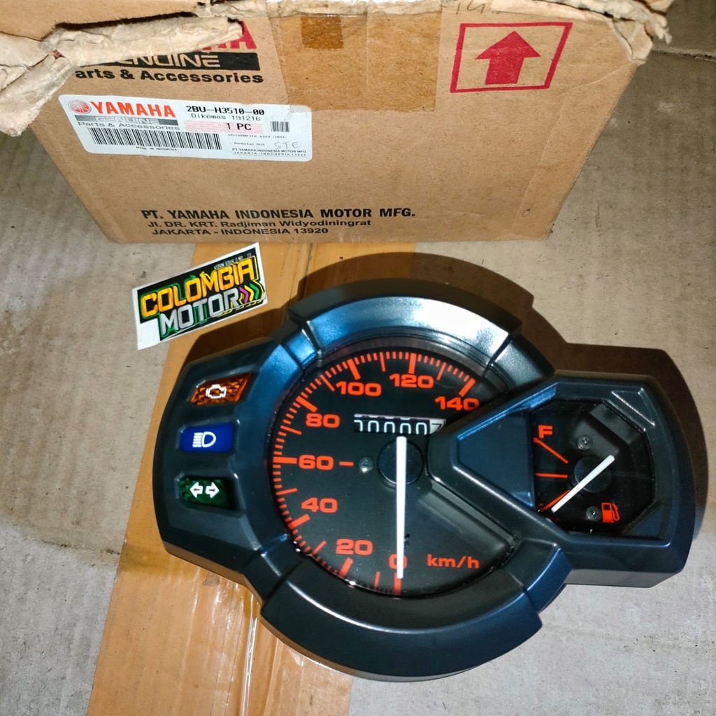 Speedometer X Ride KM X Ride KM assy X Ride Kilometer X Ride Kilometer assy X Ride 2bu-h3510-00