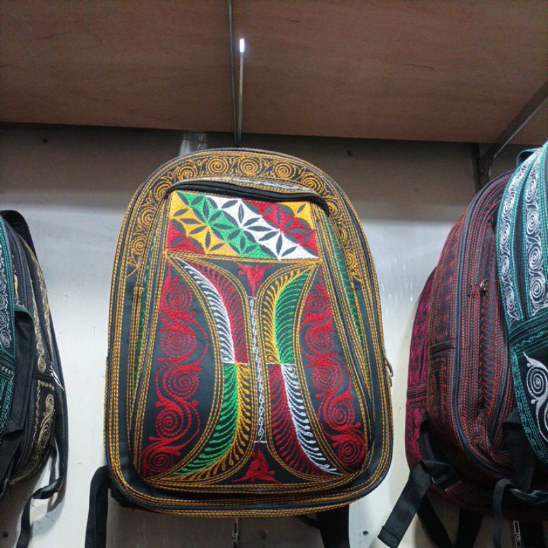 Tas ransel sedang khas aceh | tas ransel full bordir sedang