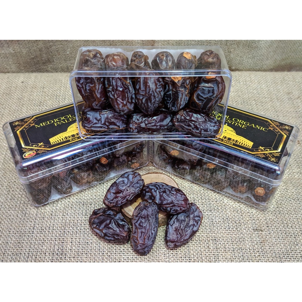 

Kurma Medjool Jumbo - Medjool Dates Organic Medjool Palestine 500 Gram