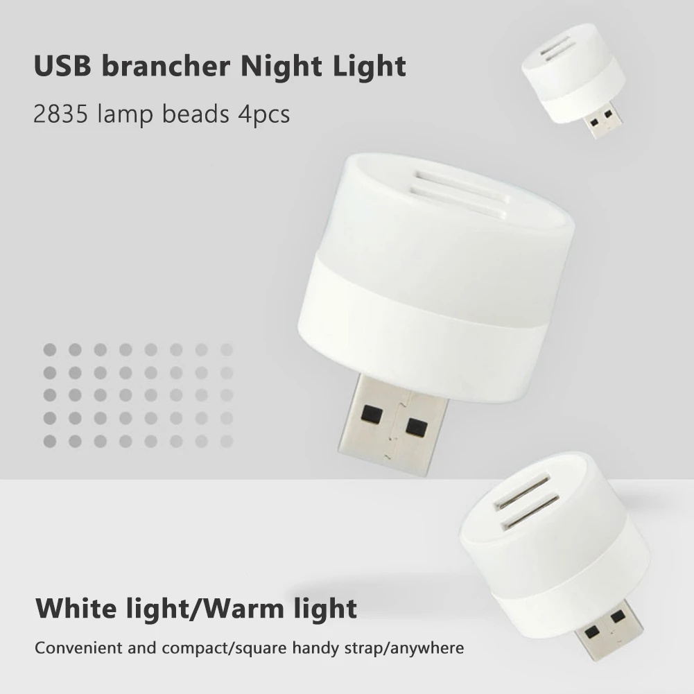 Lampu Baca LED 2 in 1 Multifungsi Dengan Port Charger USB
