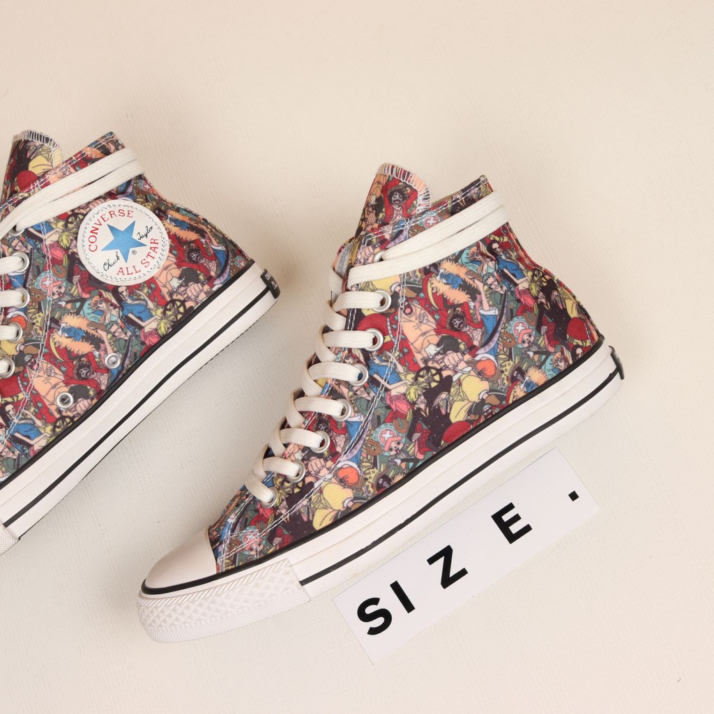 One  Piece X  Converse All Stars 100Th Multi