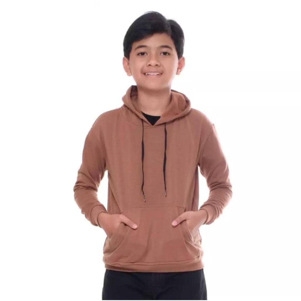 Kid's Natural Hoodie || Sweater Anak Polos || Sweater anak trendy KNH