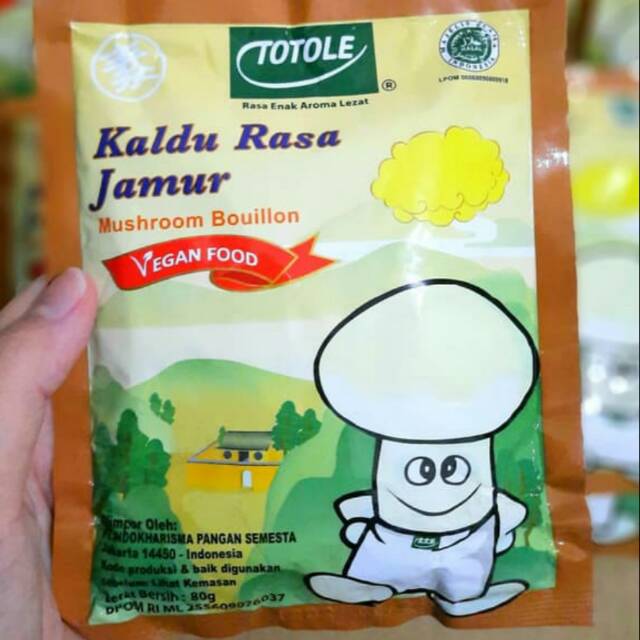 

Kaldu Jamur Totole 80gr