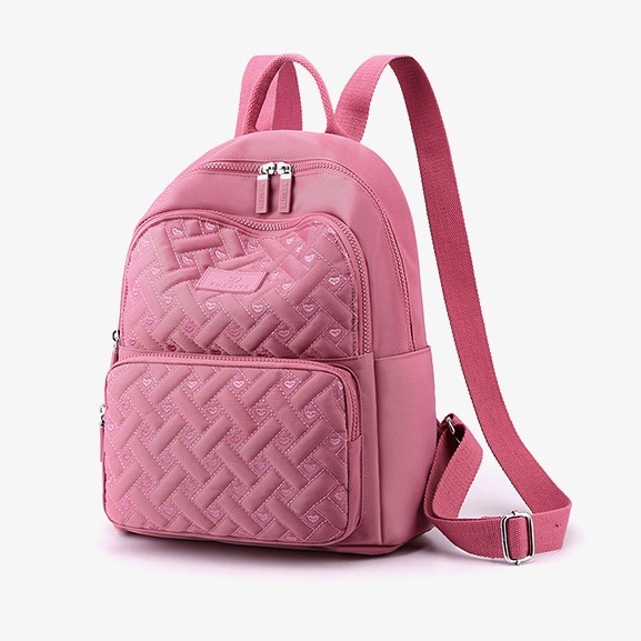 TAS RANSEL WANITA BACKPACK IMPORT KOREA PINK MARTENA TA632P3 GENDONG PUNGGUNG SEKOLAH REMAJA KULIAH KERJA PREMIUM CEWEK MURAH FASHION BRANDED BATAM ORI BESAR