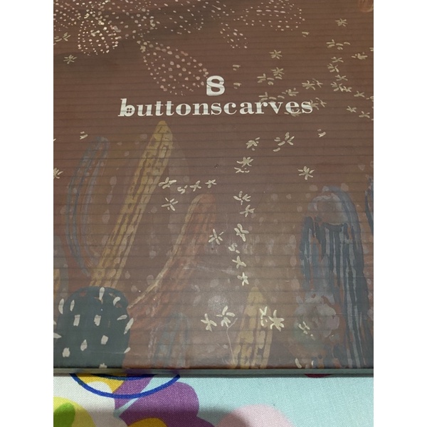 Buttonscarves Opuntia voal Russet Preloved