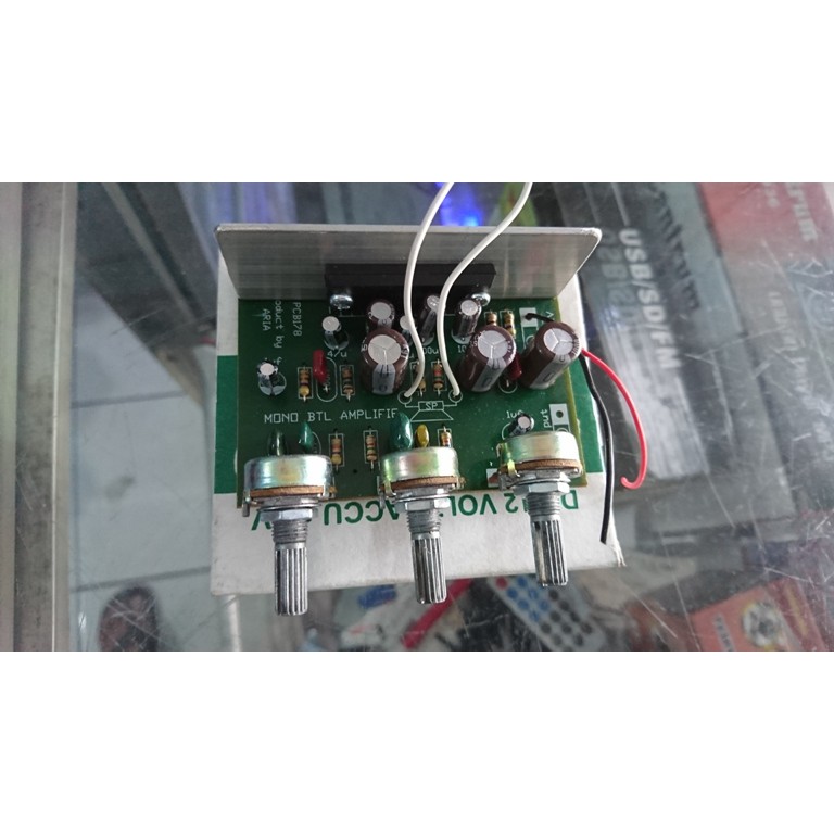 POWER KIT Amplifier mono LA4440 aki dc12v aria ar403