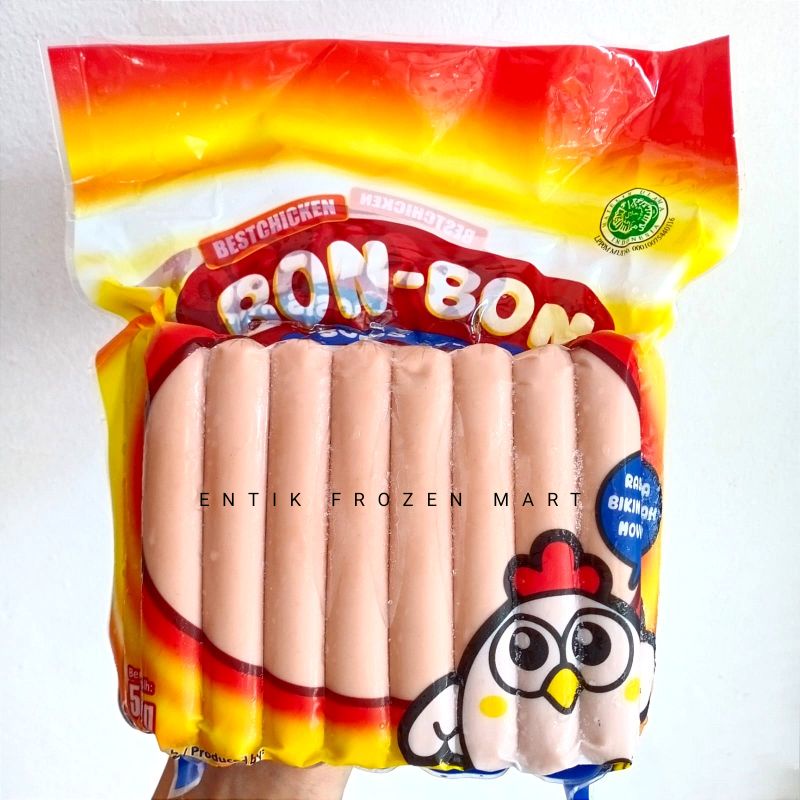 

Sosis Ayam Bon Bon 500gr (30pcs) Bonbon