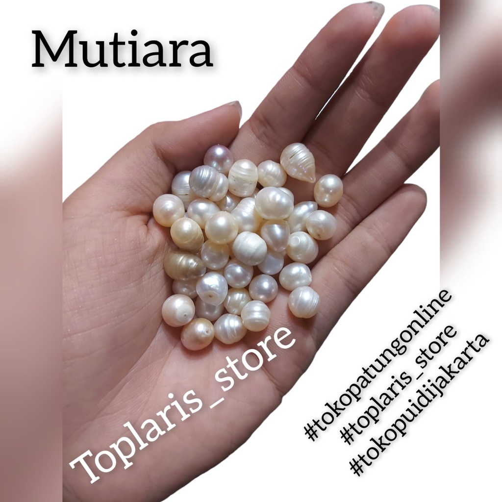 Mutiara Biji Asli Butiran