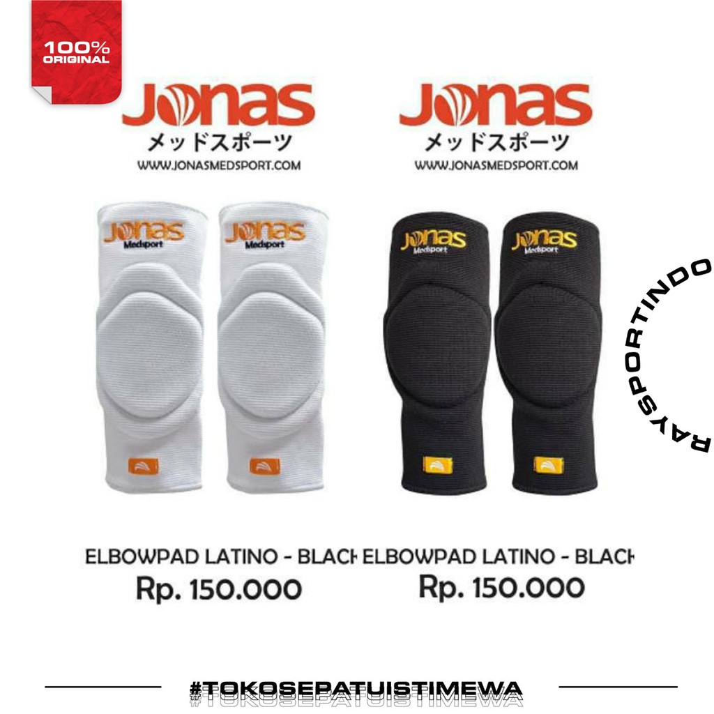 ELBOWPAD JONAS LATINO BLACK & WHITE