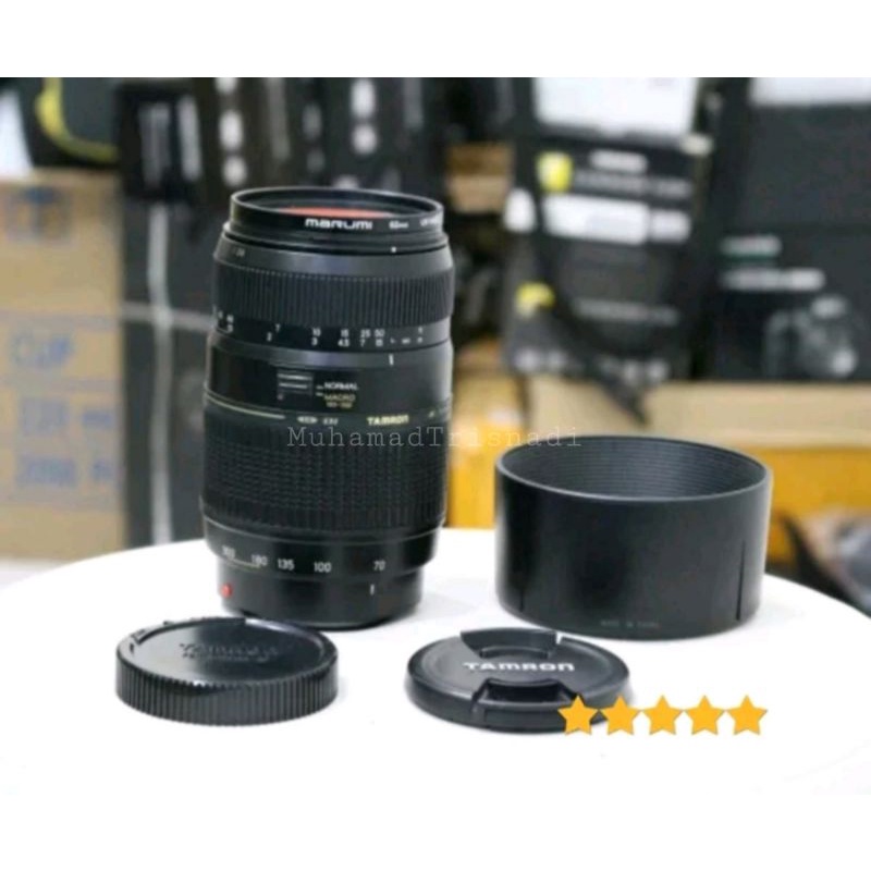 Lensa Tele Tamron 70-300mm For Sony DSLR Hitam Murah