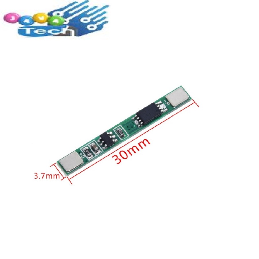 BMS 1s 4.2V 3A Lithium Li-ion Li-po Battery Protection Board