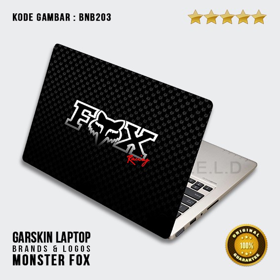 Garskin / Skin / Cover / Stiker Laptop - Monster Fox 3