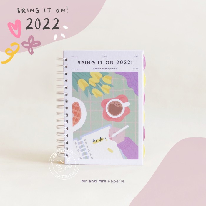 

[RESTOCK] WEEKLY PLANNER 2022/23 - FELICITY