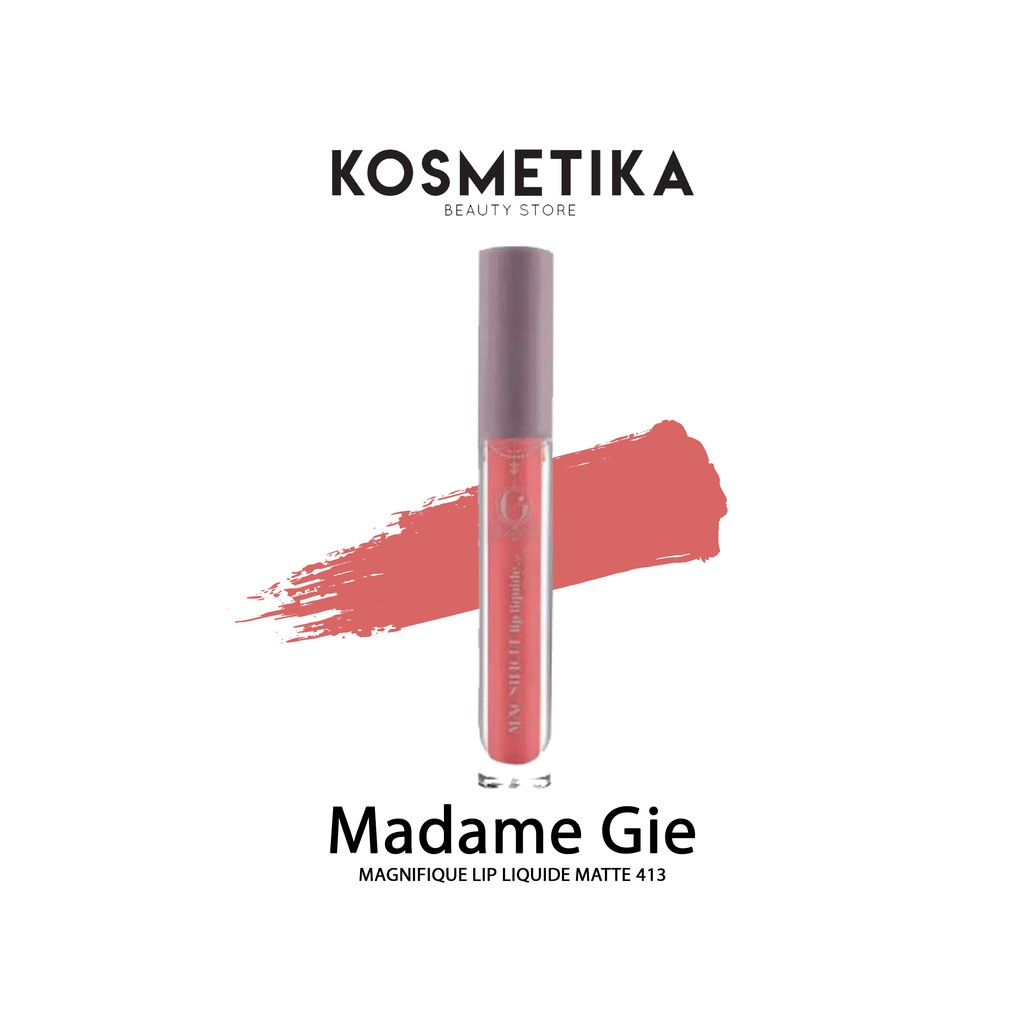 Madame Gie Magnifique Lip Liquide Matte Red Series 413
