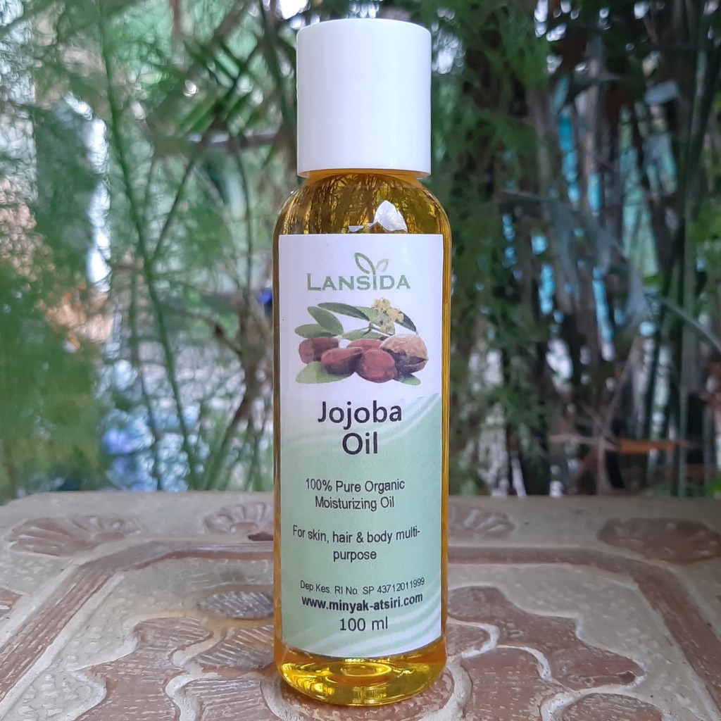 Golden Jojoba Oil 100ml Minyak Jojoba Murni 100 ml Cold Pressed 100%