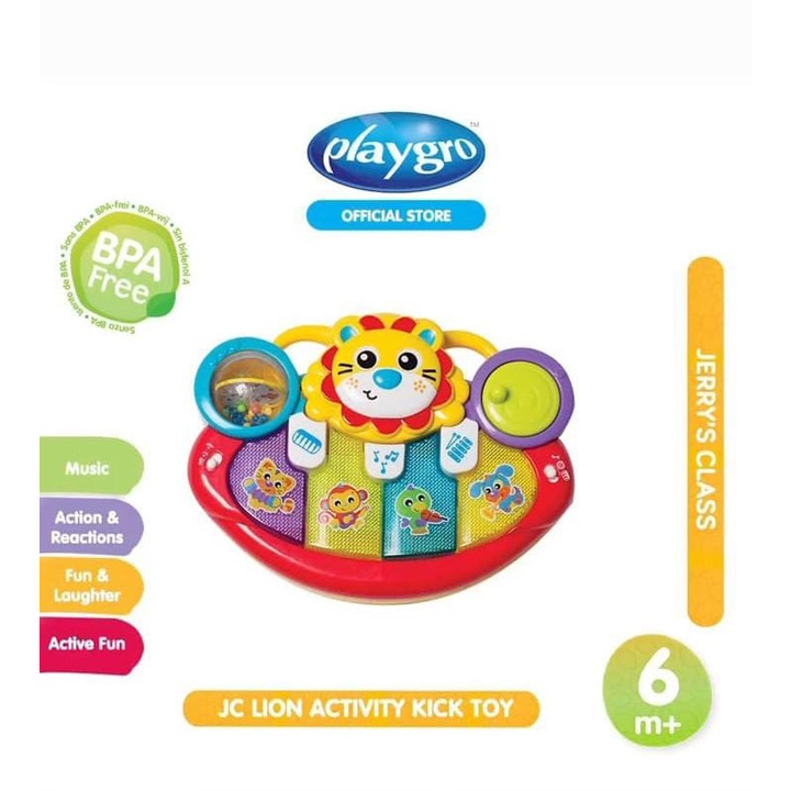 Playgro Lion Activity Kick Toy 116969