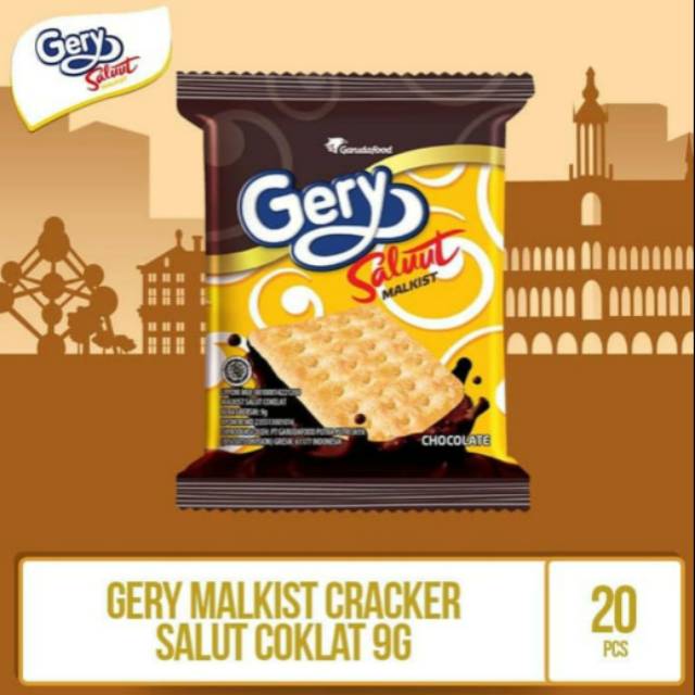 

Gery Malkist Saluut 1pack isi 20 @9gr