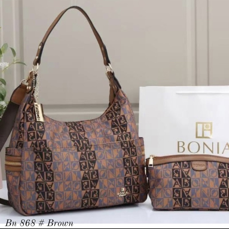SHOULDER BAG BONIA SATIN FREE TAS MINI SELEMPANG SEMIPREMIUM BAG