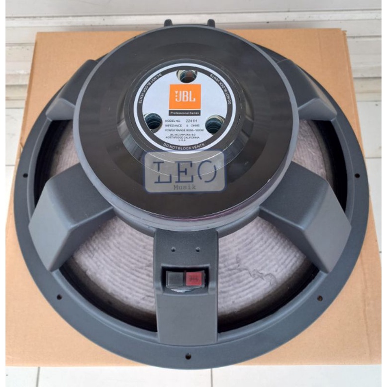 JBL COMPONENT SPEAKER 2241H 2241 H WOOFER 18 INCH