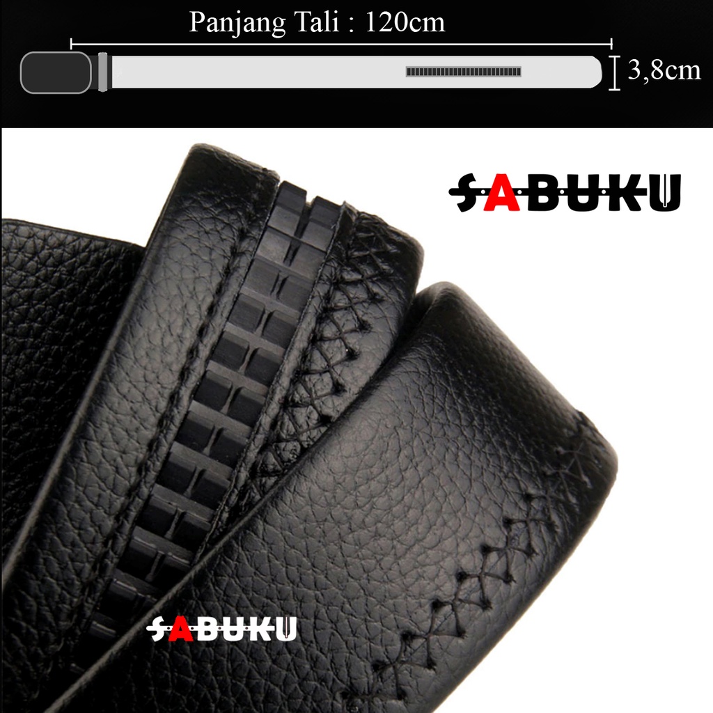 Ikat Pinggang Pria Sabuk Gesper Rell Auto Lock Tipe Rell Fashion Korea - 053