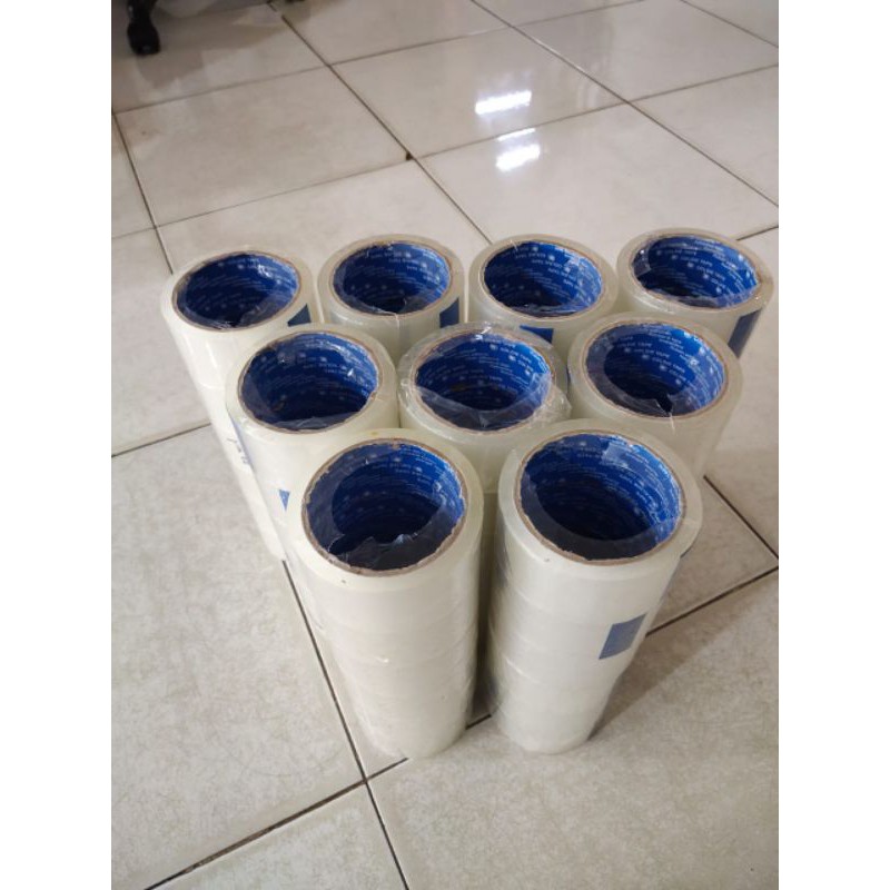 

Lakban bening/Coklat 72yard 45mm/2inchi