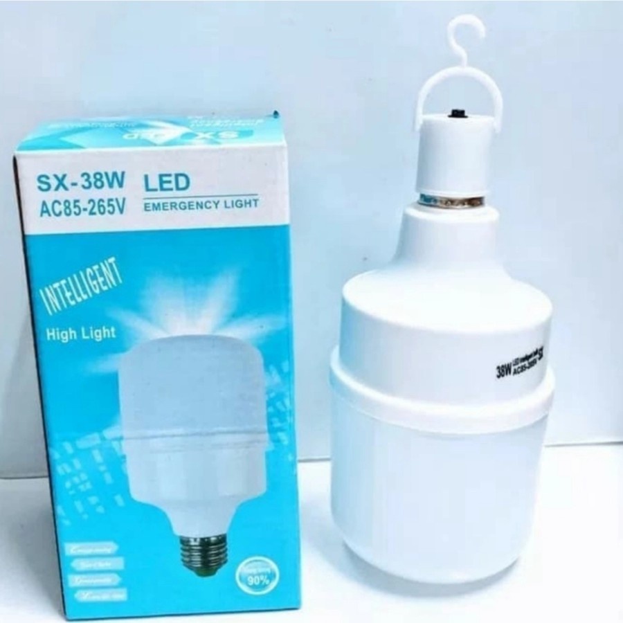 Promo Terbaru!!! Bohlam Lampu Magic LED SX 38w Tetap Menyala Saat Mati Lampu