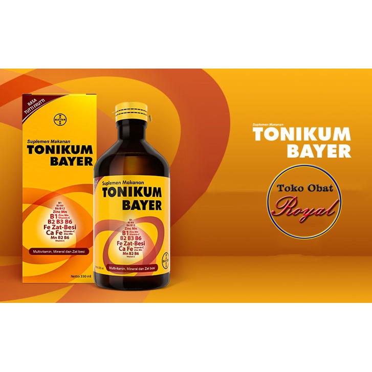 Tonikum Bayer Multivitamin Tambah Darah