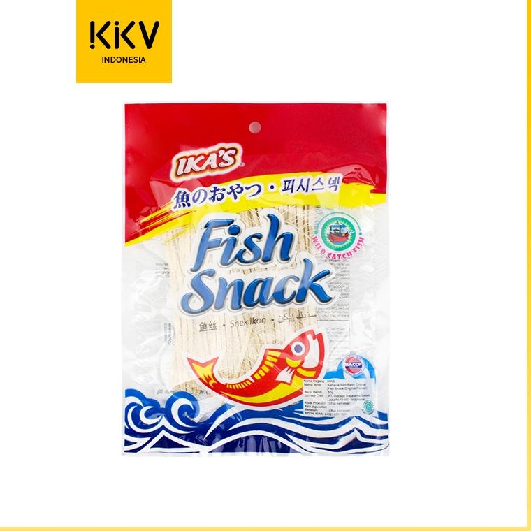 

10.10 Promo Brand KKV Ika's Fish Snack Original Flavour Juhi Snack Ikan Camilan Ala Jepang 50g !