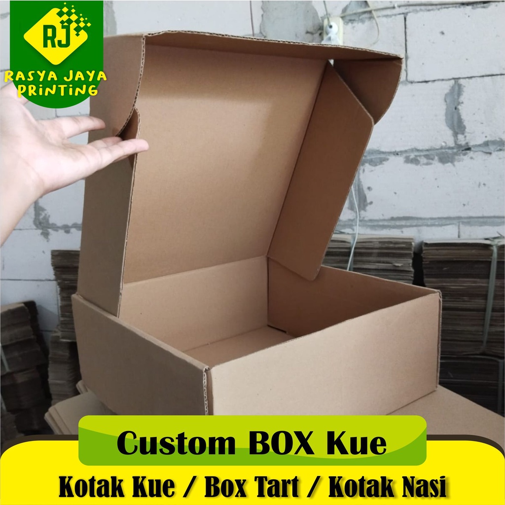 

Box Coklat EFLUT Kotak Nasi | Lunch Box Sablon Bahan KraftTebal Laminasi dalam | Box Geprek | Kotak Nasi Custom Murah Sidoarjo