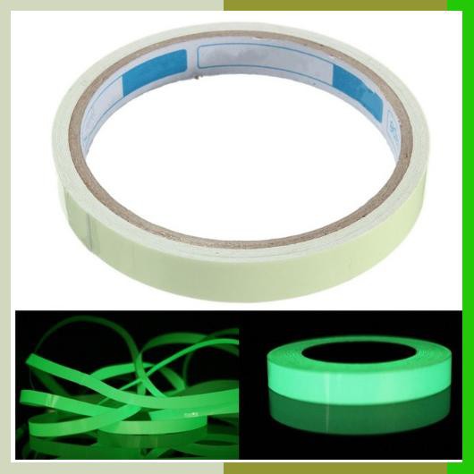 

10 Meter, Glow Tape, Selotip Glow In The Dark, Glow Sticker