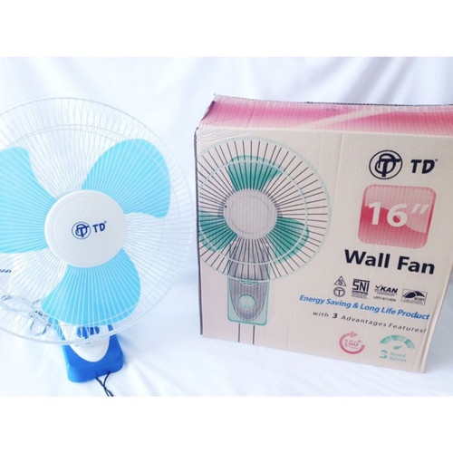 Kipas Angin Dinding TD 16 / Wall fan TD 16 inch (KHUSUS JNE/DLL)