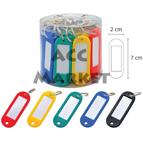 

Stok Terakhir Key Ring Gantungan Kunci Label Nama Kenko 50 Pcs Limited