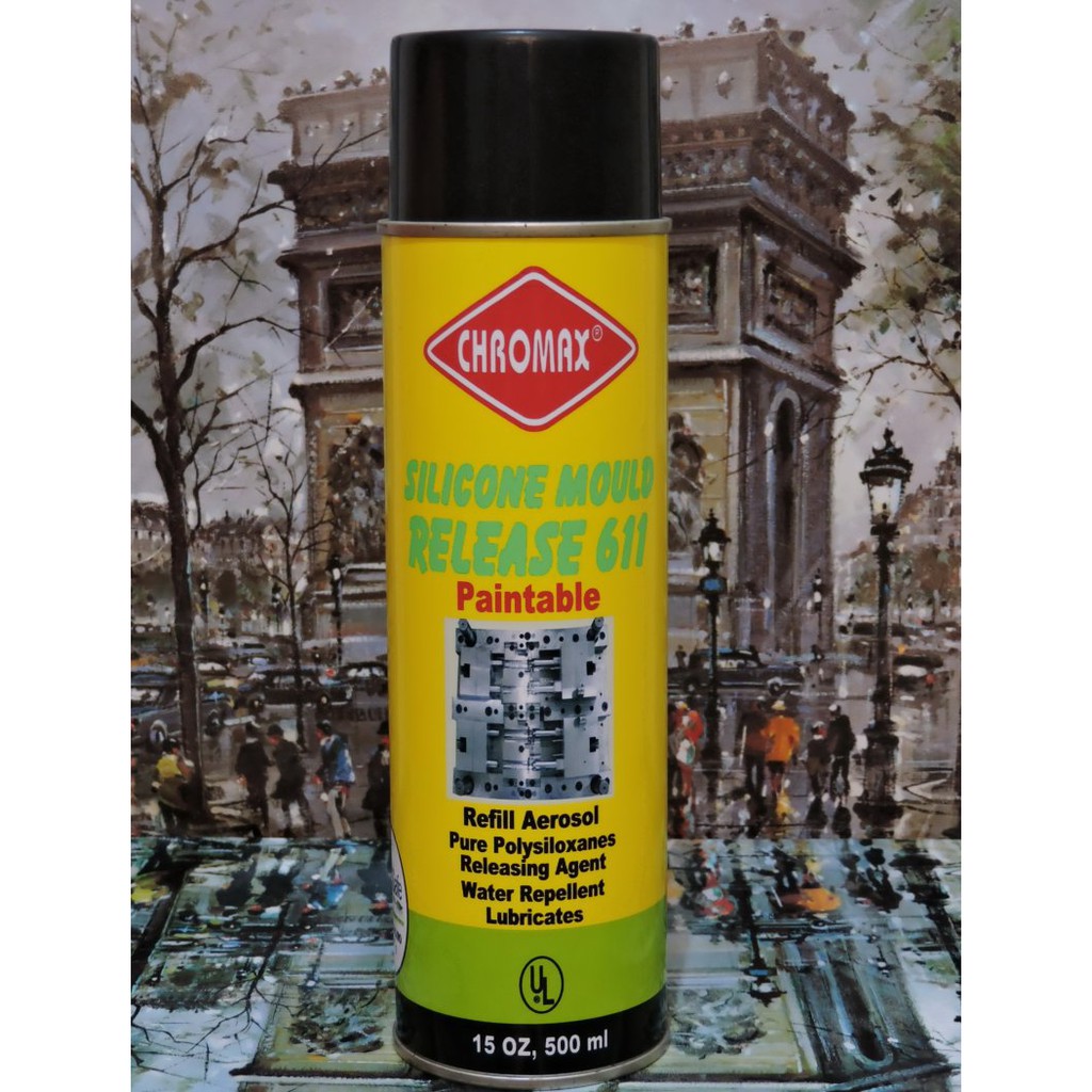 MOLD RELEASE PAINTABLE CHROMAX silicone mold release CHROMAX paintable