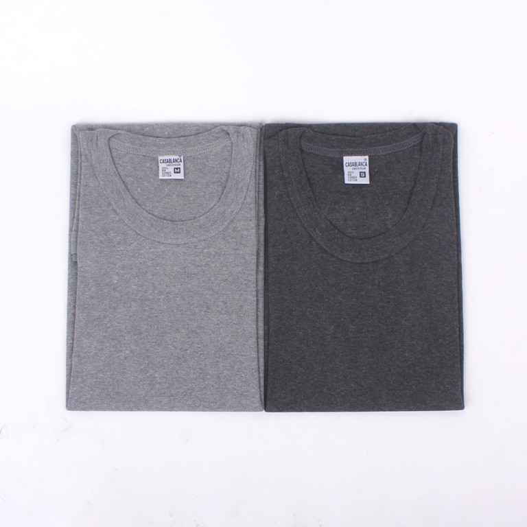 CASABLANCA Kaos Oblong Pria Dewasa R-neck C 868 Isi-1