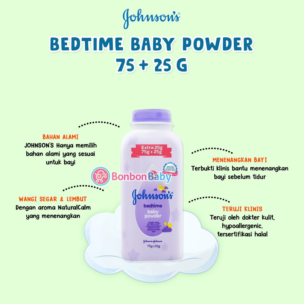 Johnson's Baby Powder 100gr / 200gr