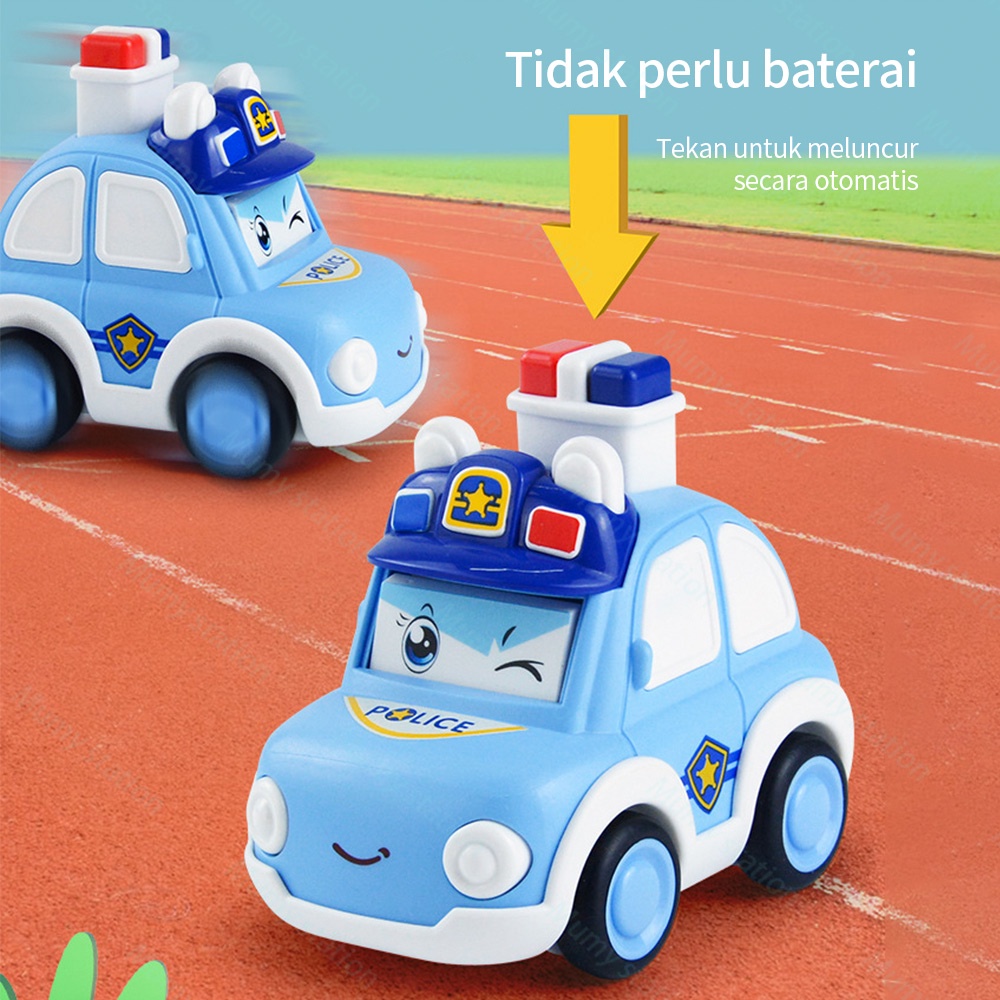 Mumystation Mobil mainan untuk anak plastik mainan mobil mobilan tidak baterai